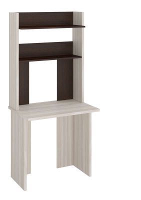 Стол СКЛ-Прям 80(без тумбы)+НКЛХ-80 - карамель - венге Стол СКЛ-Прям 80(без тумбы)+НКЛХ-80 - карамель - венге