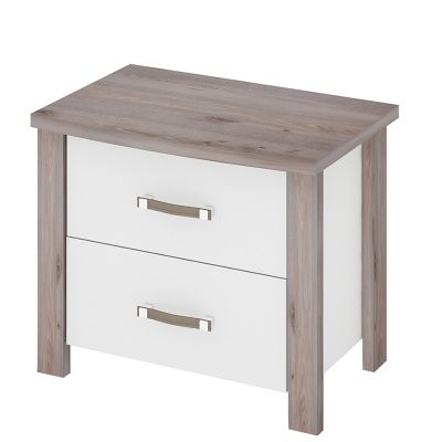 Тумба низкая ТКД - нельсон - белый жемчуг