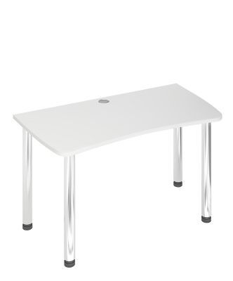 Стол СКЛ-Софт140МО - белый жемчуг