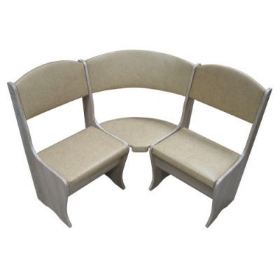 Угловая скамья Весна-мини (дуб сонома) - Кухонные уголки для маленькой кухни