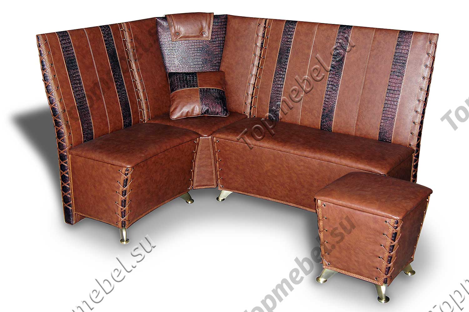 Кухонный угловой диван Георг с ящиками купить за 48 424.20 ₽ в СПб. Цены ифото
