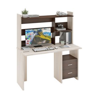 Стол СКЛ-Прям130+НКЛ-130 - Компьютерные столы