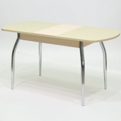 Стеклянный раскладной стол Гала-2 матовый - Столы