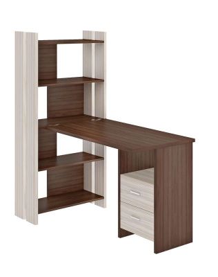 Стол СТЛ-ОВ+С120Прям+ТЯЛ - карамель - шамони