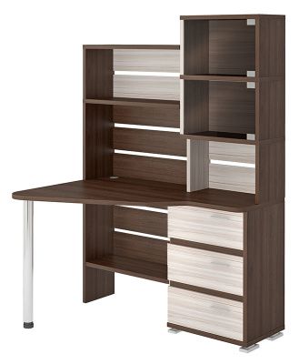 Компьютерный стол СР-322 - корпус шамони, фасады карамель