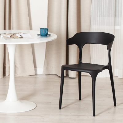 Стул TON (mod. PC33) - пластик, 49 x 52 x 74 см, Black (черный) 05