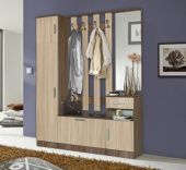 Прихожая МАШЕНЬКА-1 (ясень шимо) - Модульные прихожие