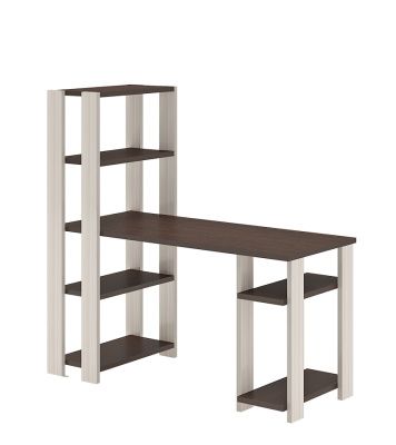 Компьютерный стол СТН 145-140 - карамель - венге