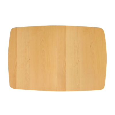 Стол раскладной VAKU (Ваку) - основание бук, столешница мдф, 80x120+40x75см, Натуральный