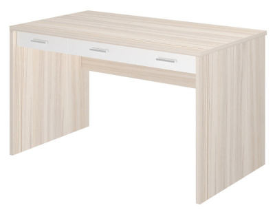 Компьютерный стол СП-82С - корпус карамель, фасады белый жемчуг