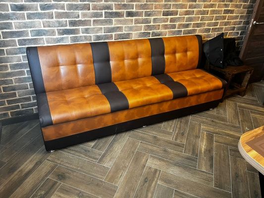 Кухонный прямой диван Маро с ящиком - Кухонные диваны