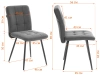 Стул обеденный Medeo  (2 шт. в упаковке) - Стулья для кухни