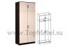Шкаф 2-х створчатый Машенька Венге/Дуб молочный