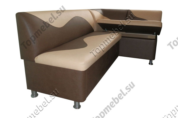 Кухонный угловой диван Брэнд-волна со спальным местом - Кухонные диваны