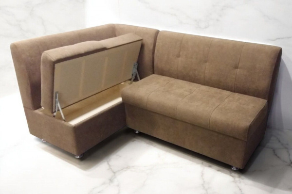 Кухонный угловой диван Лана-1 с ящиками - Кухонные диваны