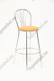 Стул барный Ромашка Хром - Стулья для кухни