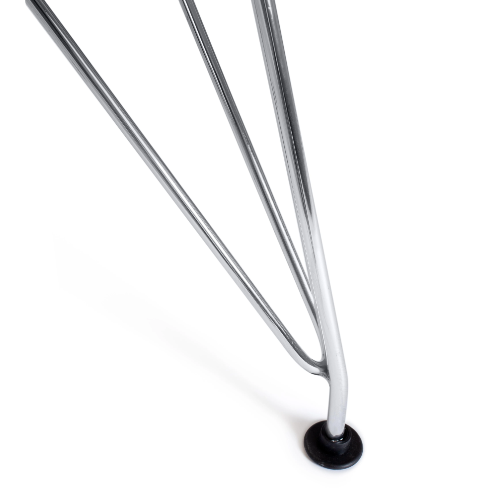 Стул CINDY IRON CHAIR (EAMES) (mod. 002) - металл, пластик, 51x46x82,5, черный