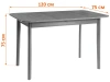 Стол Соната Люкс/ Sonata Lux table, 120х75х75 см - Кухонные столы