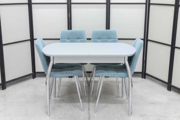 Обеденная группа Гала Кватро ментол Обеденная группа Гала Кватро ментол - Обеденные группыССС