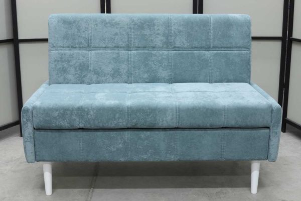 Кухонный прямой диван Авалон с ящиком (антивандальный) - Кухонные диваны