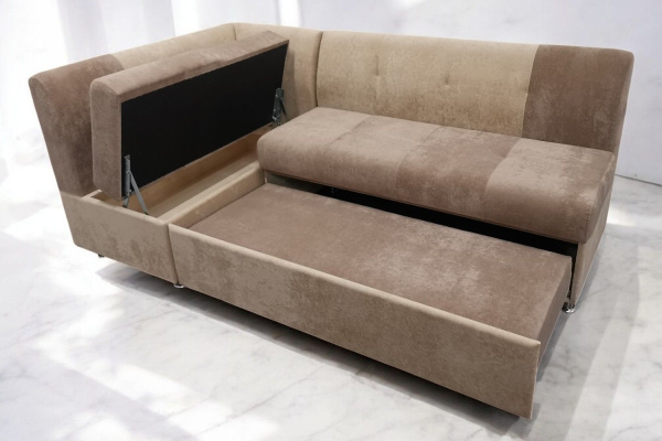 Кухонный угловой диван Лана-1 со спальным местом - Кухонные диваны