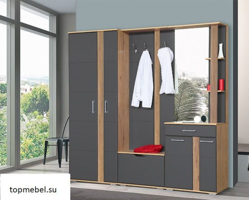 Прихожая Твист (Модуль 1+2+3) - Модульные прихожие