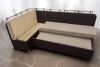 Кухонный угловой диван Лана-4 с подушками и спальным местом - Кухонные диваны