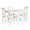 Обеденный комплект Хадсон (стол + 4 стула)/ Hudson Dining Set (mod.0102)