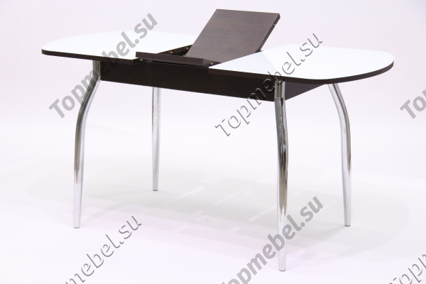 Стеклянный раскладной стол Гала-1 (Портофино) - Столы