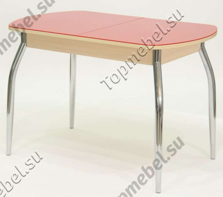 Стеклянный раскладной стол Гала-1 (Портофино) - Столы