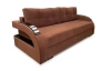 Диван-кровать Лофт коричневый. Детальная фотография