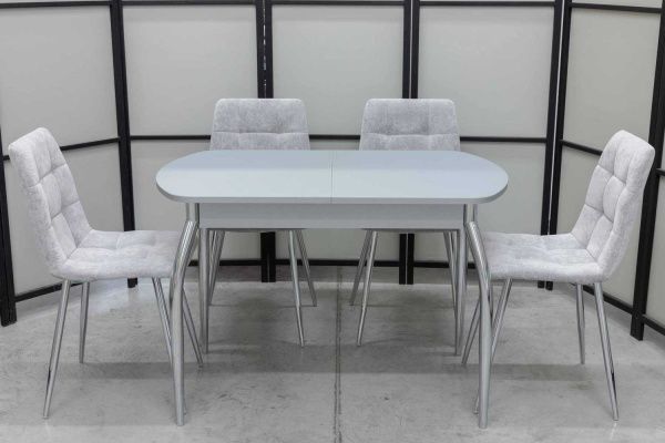 Обеденная группа Гала Кватро (серый) Обеденная группа Гала Кватро (серый) - Обеденные группыССС