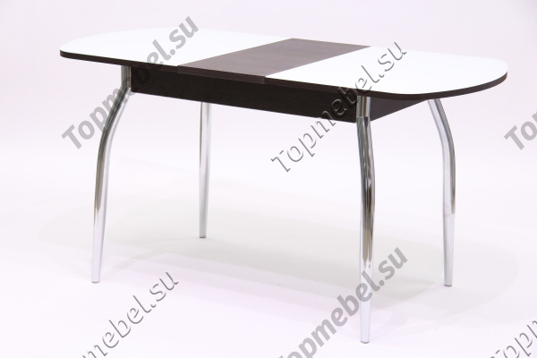 Стеклянный раскладной стол Гала-1 (Портофино) - Столы
