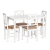 Обеденный комплект Хадсон (стол + 4 стула)/ Hudson Dining Set - Стол и стульяССС