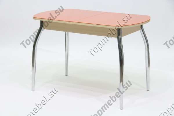 Стеклянный раскладной стол Гала-7 (Портофино Мини) - Столы