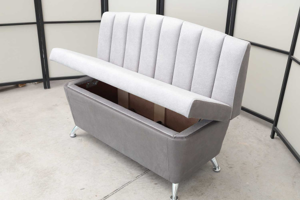 Кухонный прямой диван Альт с ящиком - Кухонные диваны