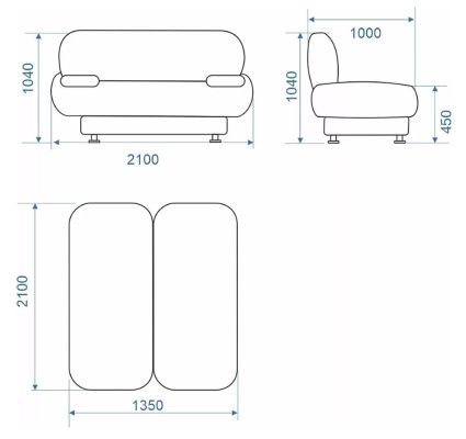 Диван-кровать Клик-Кляк - Диваны