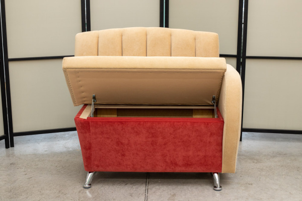 Кухонный прямой диван Альт с подлокотником - Кухонные диваны