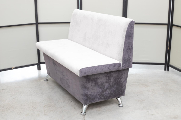 Кухонный прямой диван Граф-2 с ящиком (антивандальный) - Кухонные диваны