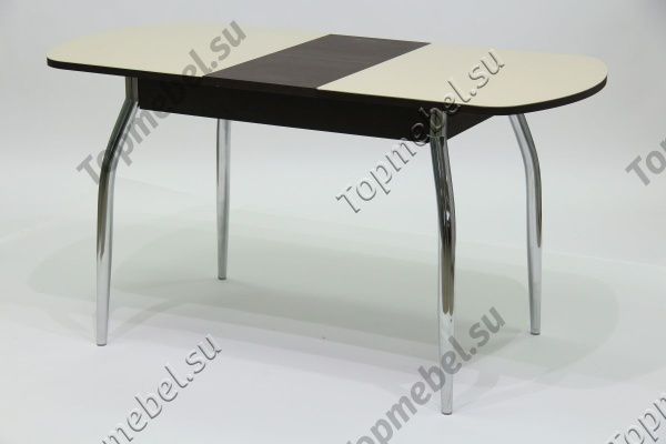 Стеклянный раскладной стол Гала-7 (Портофино Мини) - Столы