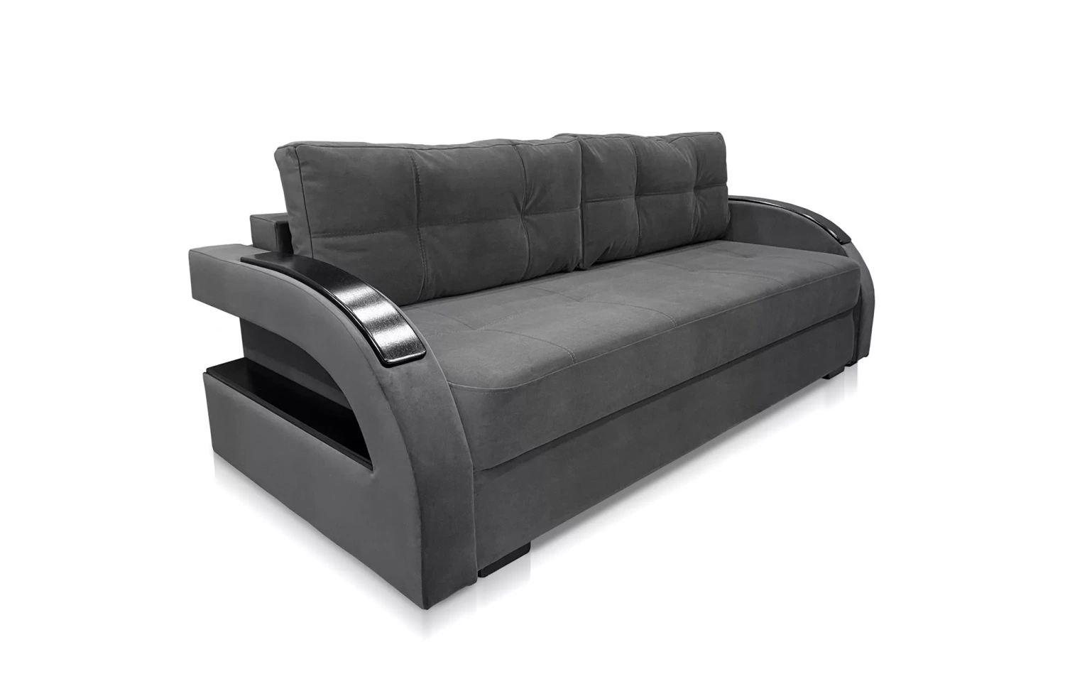 Диван-кровать Лофт серый. Детальная фотография