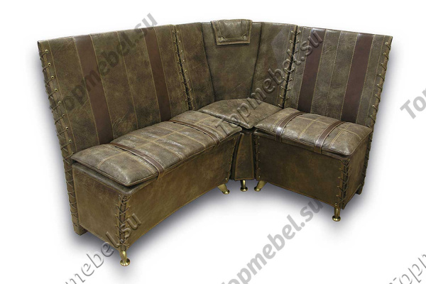 Кухонный угловой диван Георг с ящиками - Кухонные диваны