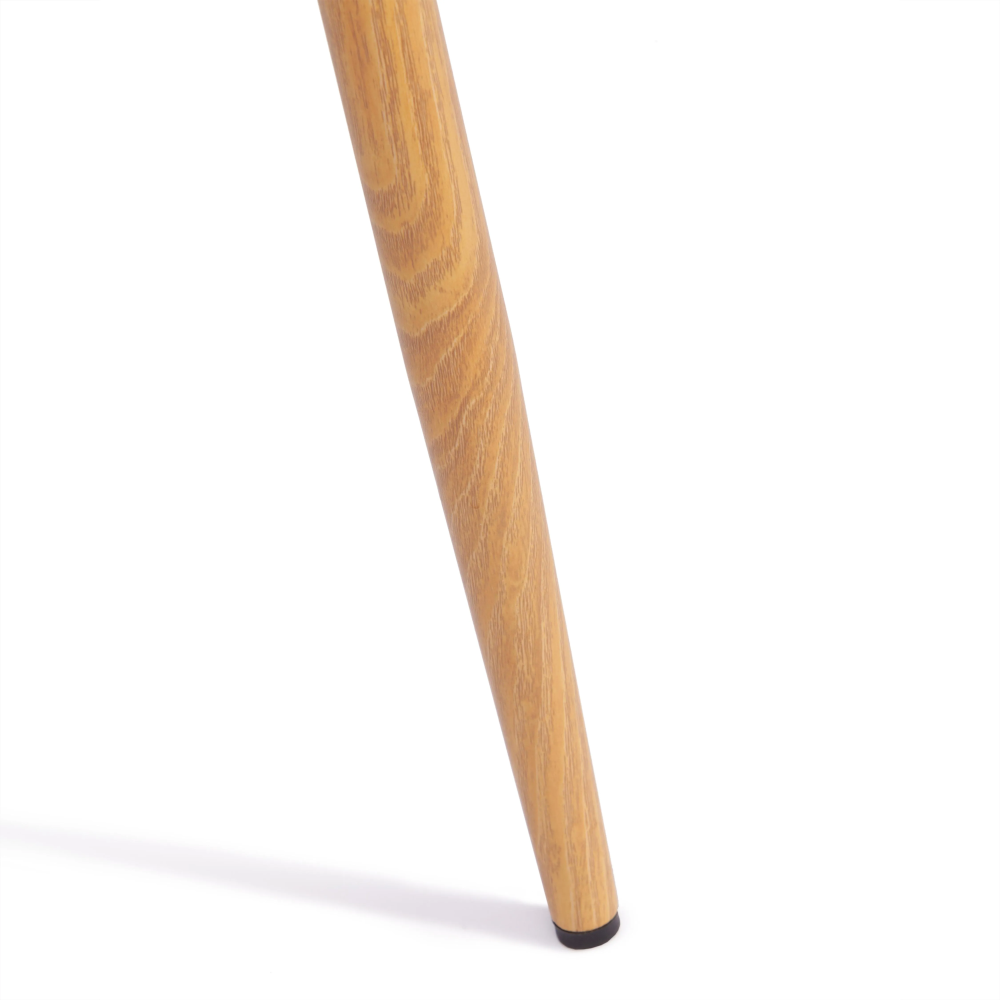 Стул BREEZE (mod. 4724) - Велюр/металл , 44 х 53 х 87 см, Coral (коралловый) HLR44 / натуральный