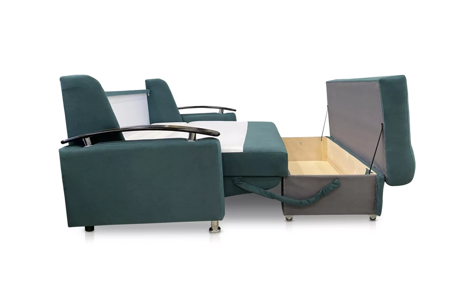 Диван-кровать Парус 09 аквамарин. Детальная фотография