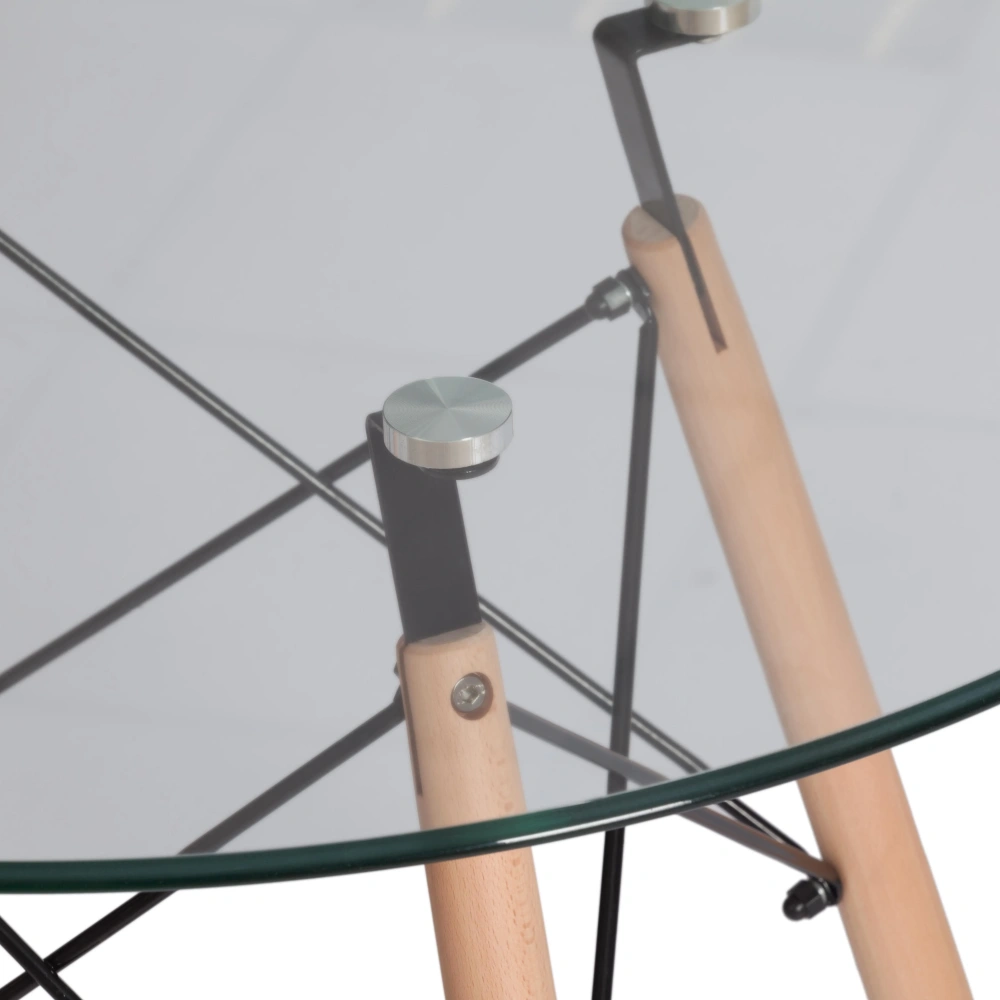 Стол CINDY GLASS (mod.80GLASS) - Кухонные столы