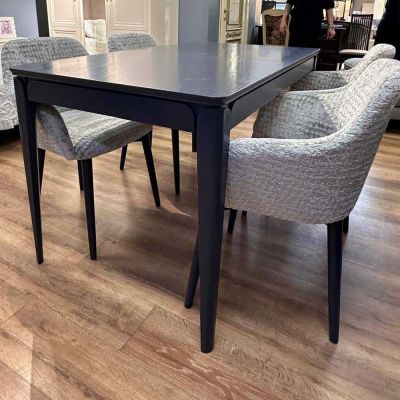 Обеденная группа Лилия 1200 (стол Лилия 1200, кресло Канна 110) Обеденная группа Лилия 1200 (стол Лилия 1200, кресло Канна 110) - Обеденные группыССС