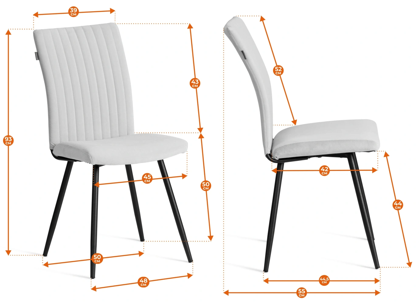 Стул обеденный Monte Carlo - Стулья для кухни