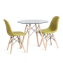 Стол CINDY GLASS (mod.80GLASS) - Кухонные столы