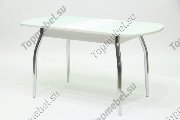 Стеклянный раскладной стол Гала-2 матовый - Столы