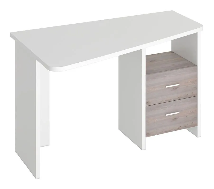 Стол СКЛ-Трап120 - белый жемчуг - нельсон Стол СКЛ-Трап120 - белый жемчуг - нельсон